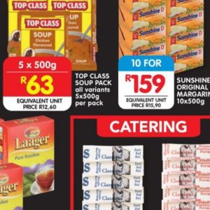 Soup at Shoprite