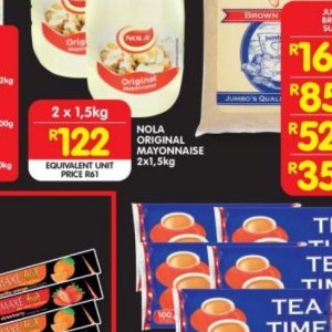 Mayonnaise at Shoprite