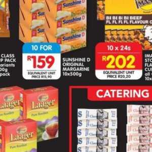 Margarine at Shoprite