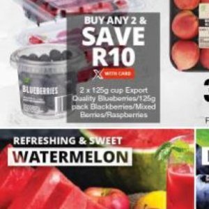 Watermelon at Checkers