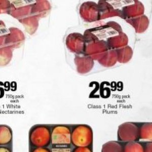 Plums at Checkers
