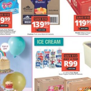 Ice cream at Checkers Hyper