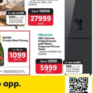 Refrigerator at Makro
