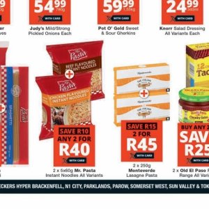 Noodles at Checkers Hyper