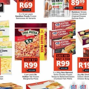 Pizza at Checkers Hyper