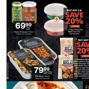 Pesto at Checkers