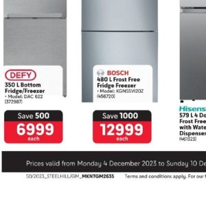 Refrigerator at Makro