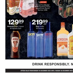Liqueur at Checkers