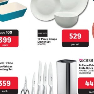 Dinner set at Makro