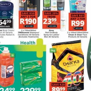 Shampoo at Checkers Hyper