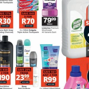 Toothpaste colgate  at Checkers Hyper