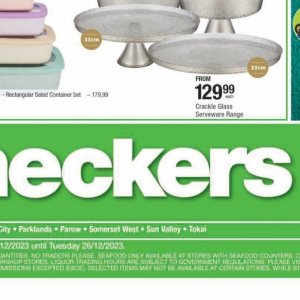 Seafood at Checkers Hyper