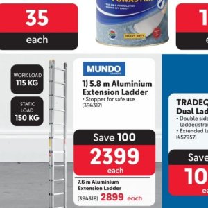 Ladder at Makro