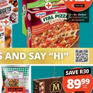 Pizza at Checkers
