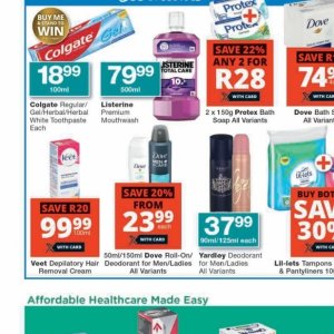 Toothpaste colgate  at Checkers