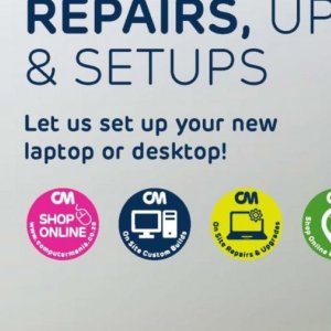 Desktop at Computer Mania