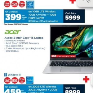 Laptop acer  at HiFi Corp