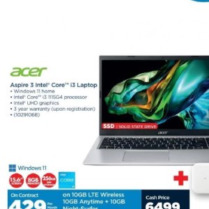 Laptop acer  at HiFi Corp