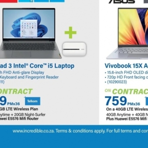 Laptop at Incredible Connection