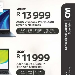 Laptop at Computer Mania