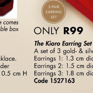 Earrings at Justine