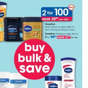 Petroleum jelly at Clicks