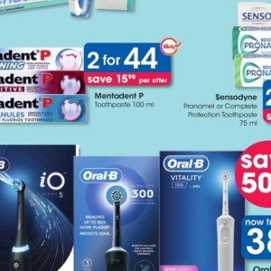 Toothpaste at Clicks