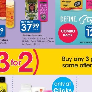  essence at Clicks