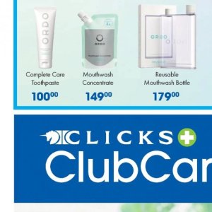 Toothpaste at Clicks