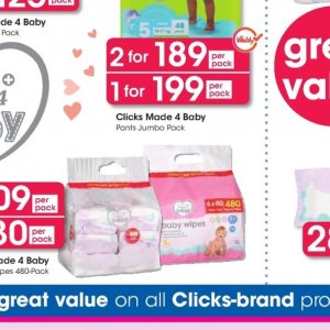 Pants at Clicks