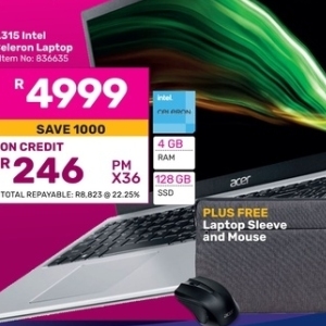Laptop acer  at Game