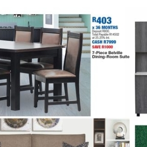 Kitchen table and online chairs at ok furniture