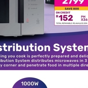 Microwave oven at Game