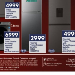 Refrigerator at President Hyper