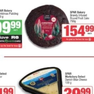 Blue cheese at Spar
