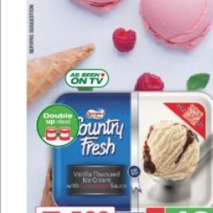 Ice cream at Spar