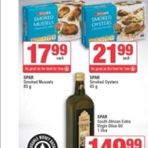 Olive oil at Spar