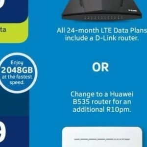 Router at Telkom Mobile