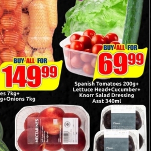 Tomatoes at Three Star Cash and Carry