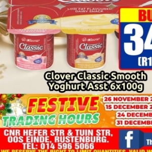 Yoghurt at Three Star Cash and Carry
