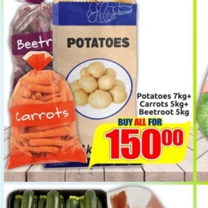 Carrots at Three Star Cash and Carry