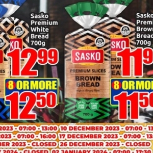 Bread at Three Star Cash and Carry