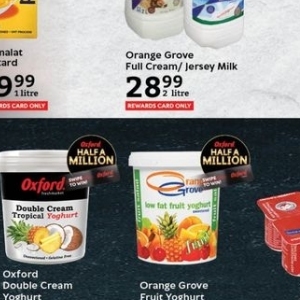 Yoghurt at Oxford freshmarket