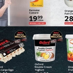 Yoghurt at Oxford freshmarket