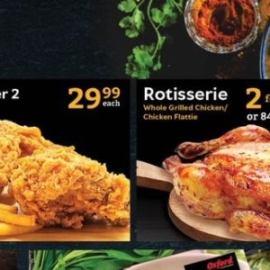 Grilled chicken at Oxford freshmarket