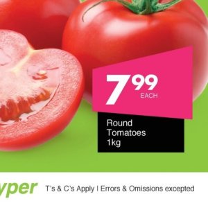 Tomatoes at Save Hyper