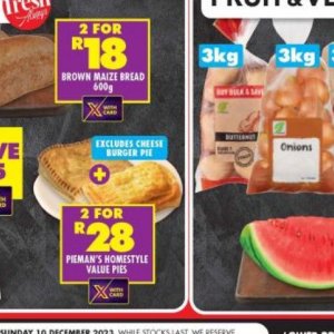 Pie at Shoprite