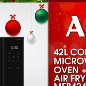 Microwave oven at Tafelberg Furnishers