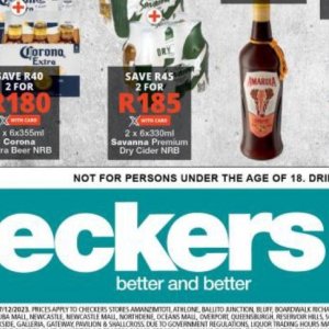 Cider at Checkers