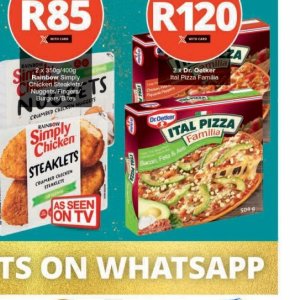 Pizza at Checkers